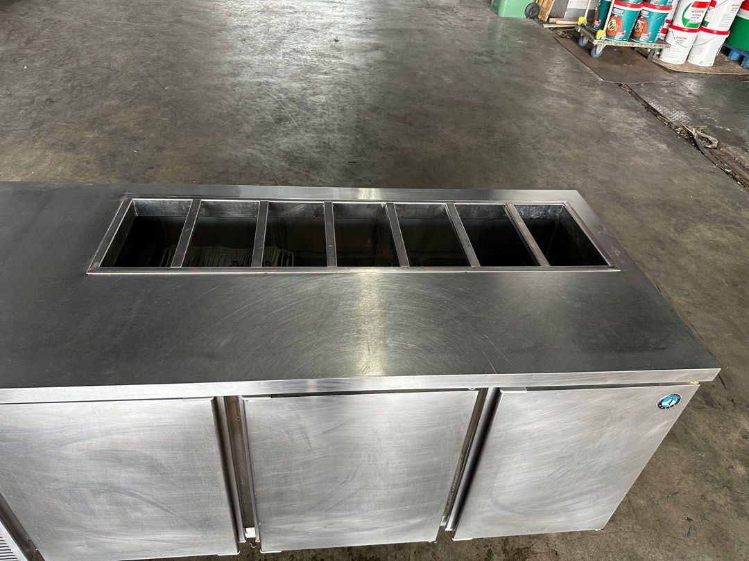3 Door Undercounter Chiller Salad Bar| Hoshizaki RT-188MA-S Image 3