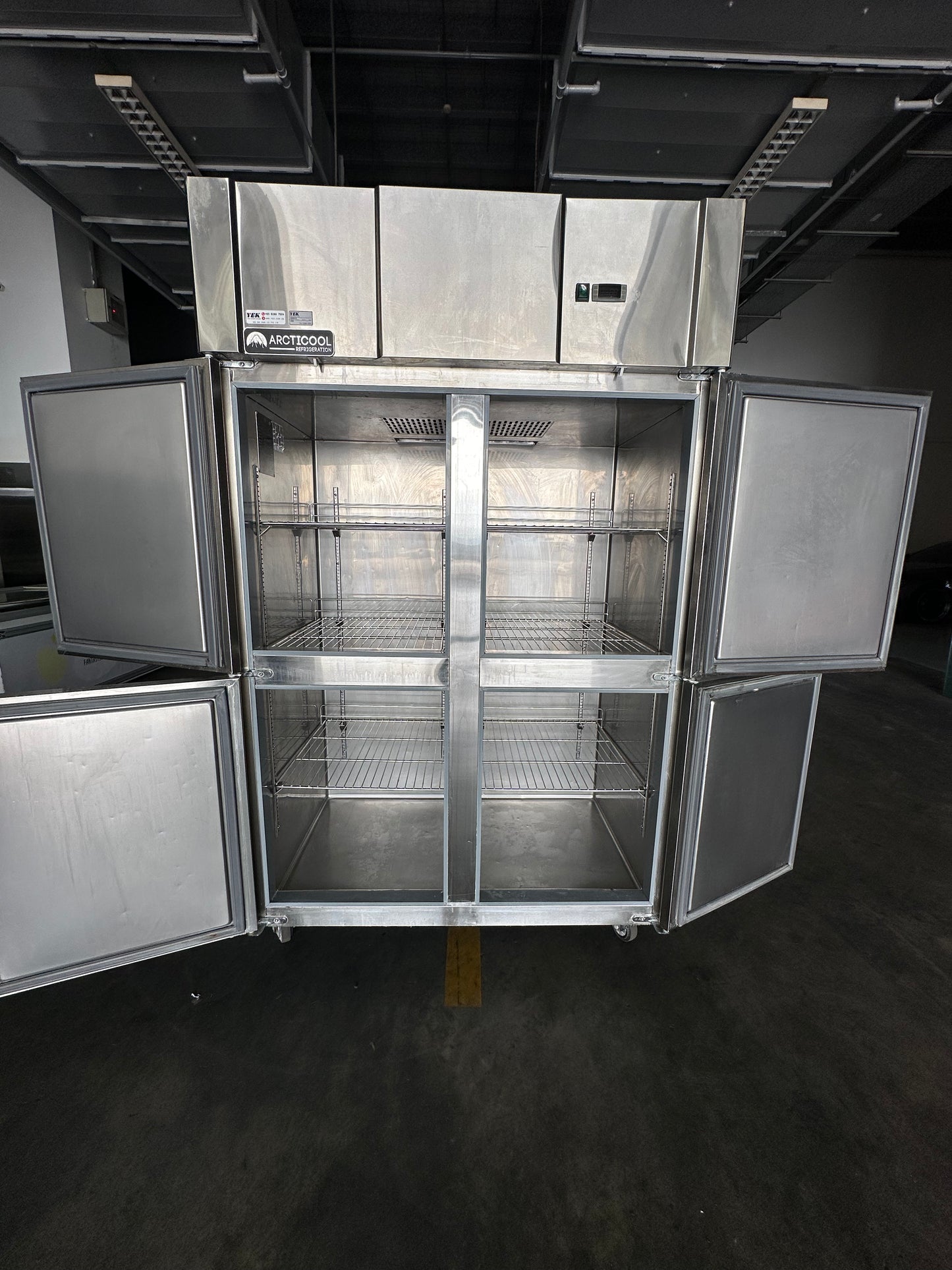 4 Door Upright Freezer| Arcticool AF4 Image 3