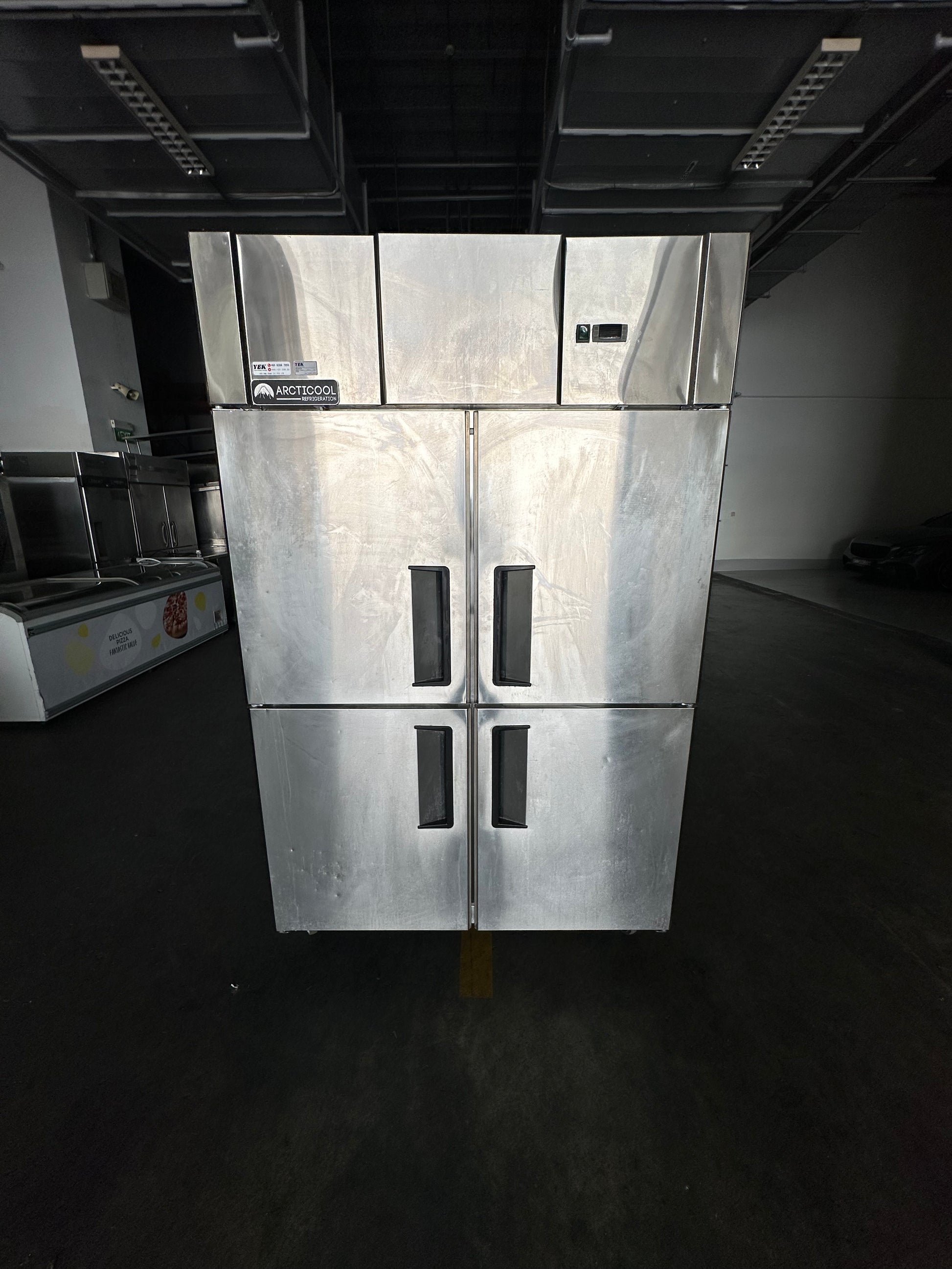 4 Door Upright Freezer| Arcticool AF4 Image 2